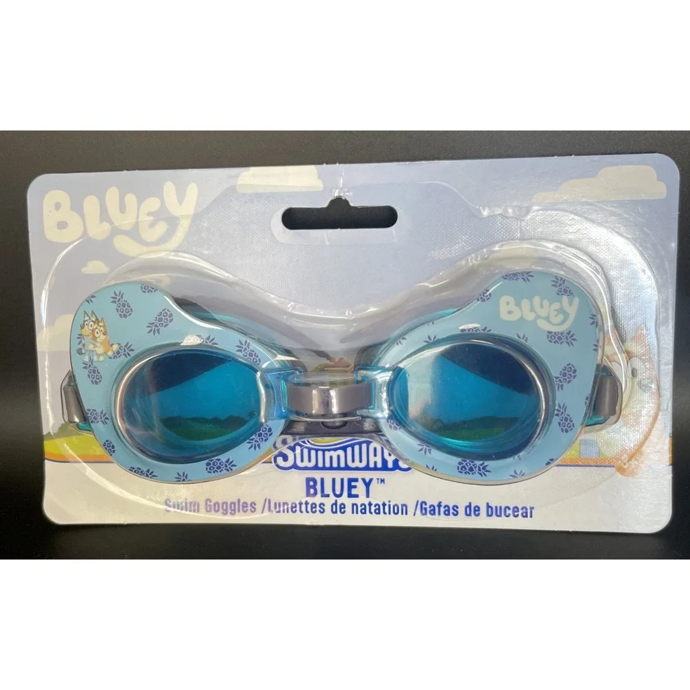 Bluey Swim Goggles for Kids by Swimways – Official Licensed BBC Goggles NEW